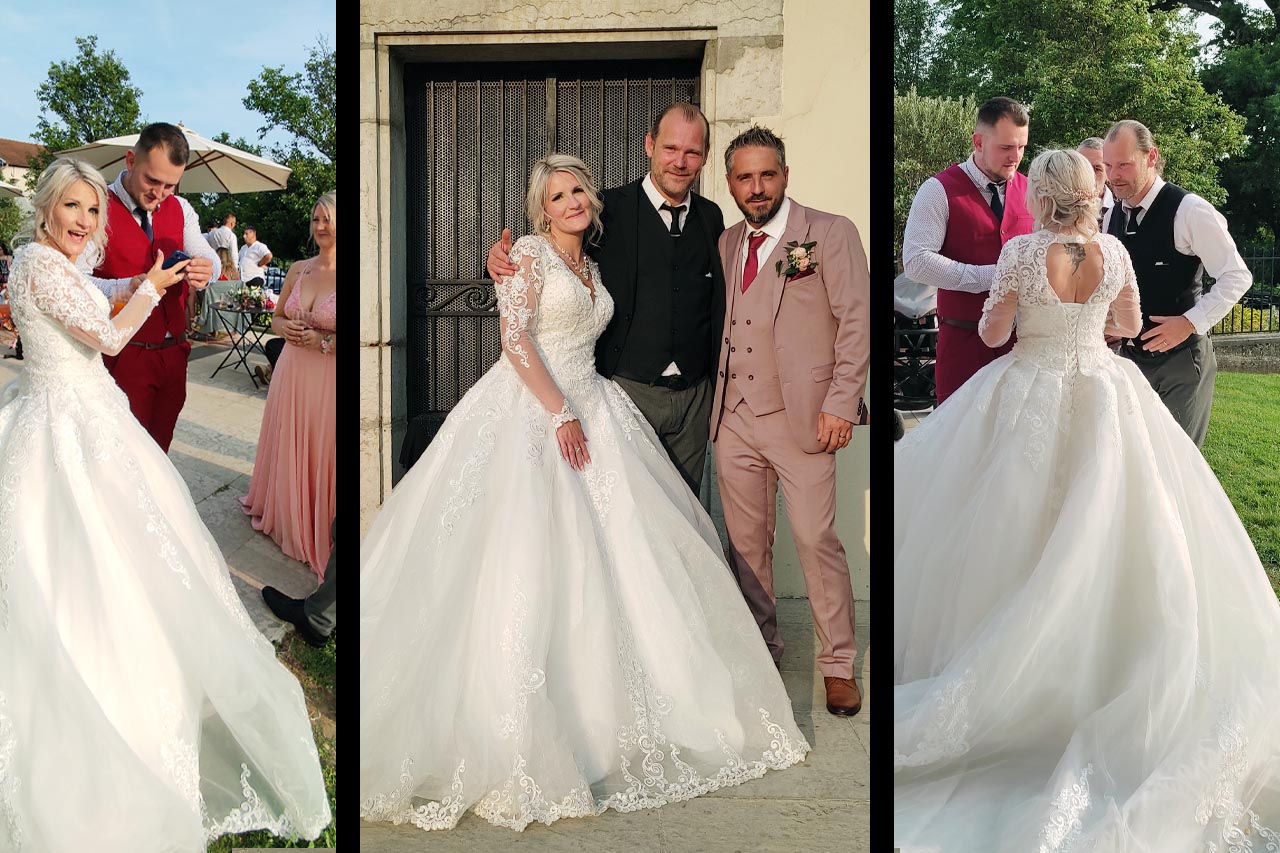 Close-up et mentalisme présentés aux invités d'un mariage